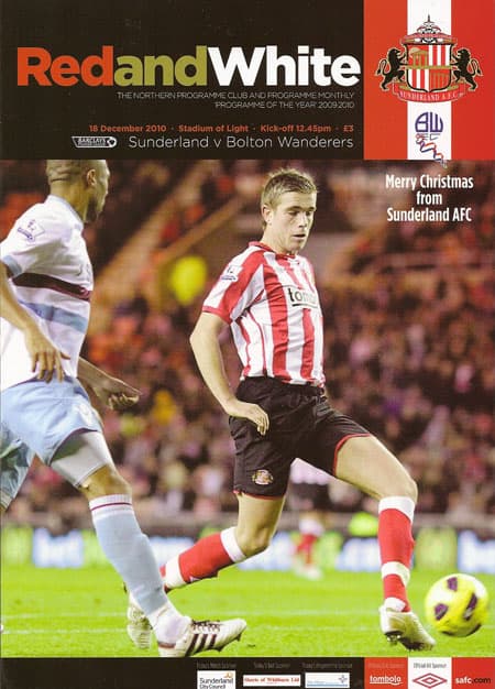 Sunderland FC v Bolton Wanderers FC